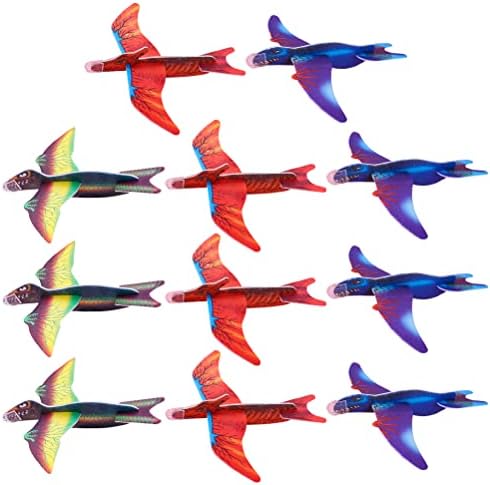 Toyvıan 48 Adet Dinozor Köpük Uçak Oyuncak Uçak Oyuncak Dinozor Uçan Uçak Modeli Köpük Uçak Oyuncak