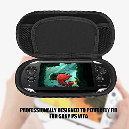 Koruyucu sert çanta için PS Vita, Anti-Düşüş Kılıf Kapak Seyahat Organizatör Taşıma Çantası ile Ekran Su Geçirmez Darbeye Dayanıklı
