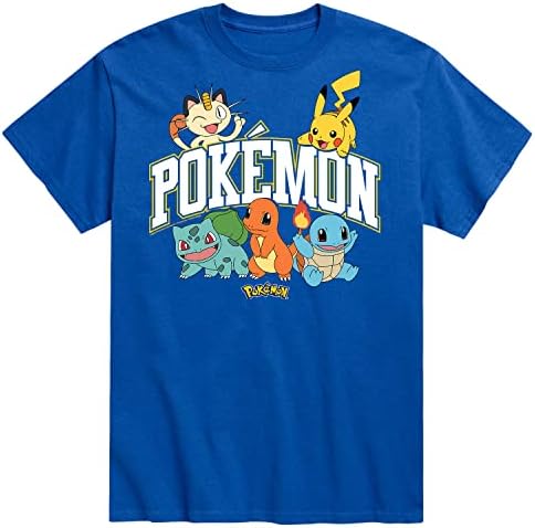 Hibrit Giyim-Pokémon-Hepsini Yakalamalı-Erkek Kısa Kollu grafikli tişört