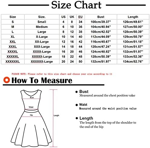 Hot6sl Maxi Elbise Kadınlar için, Artı Boyutu Elbise Kadınlar için 2023 Yaz Elbiseler Cepler Casual Kolsuz Yaz Spagetti Elbise