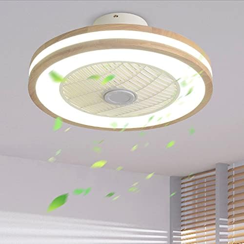 CATA-MEDİCA Fan ışık görünmez Kapalı soğutma Ventilador Ev yatak odası için Uzaktan kumanda 72 W LED dim renk avize zamanlama Rustik