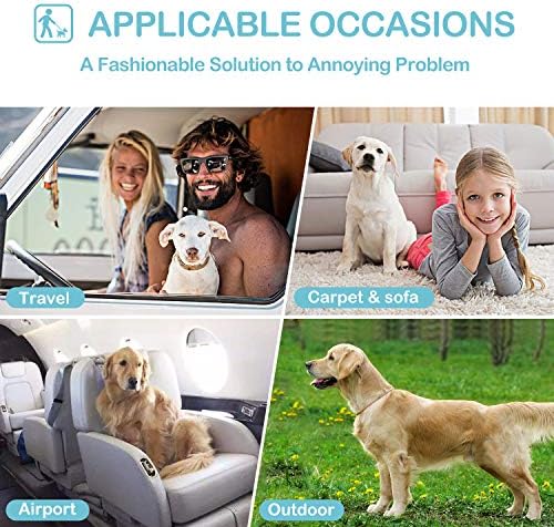 Avont 3 Paket Yıkanabilir Dişi Köpek Bezi( Büyük / 18-24 Bel), Premium Yeniden Kullanılabilir Yüksek Emici Köpek Bezi Sarar Dayanıklı