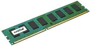 Önemli 8 GB Tek DDR3 1600 MT/s PC3 - 12800 CL11 Tamponsuz UDIMM 240-Pin Masaüstü Bellek CT102464BA160B